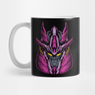 samurai robot helmet Mug